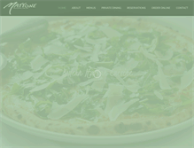 Tablet Screenshot of mattonerestaurant.com